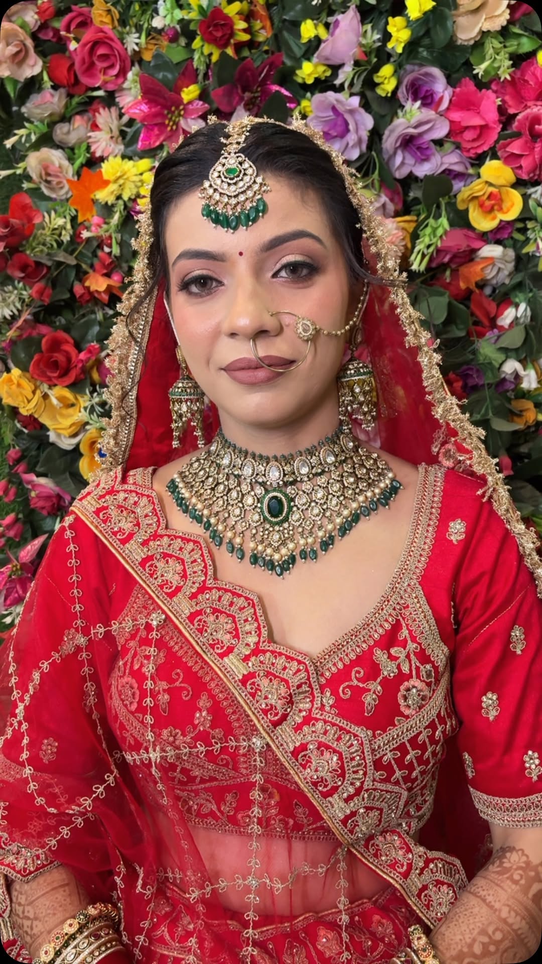 Bridal beauty look from Simran Kaur Makeup Studio portfolio