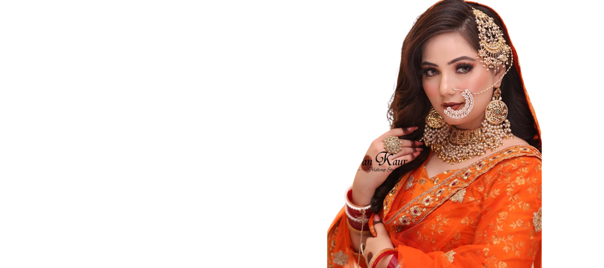 Luxury women’s beauty salon experience at Simran Kaur Makeup Studio in Shamli